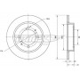 TX 70-82 TOMEX Brakes Гальмівний диск