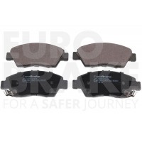 5502222626 EUROBRAKE Комплект гальмівних колодок дисковий гальм