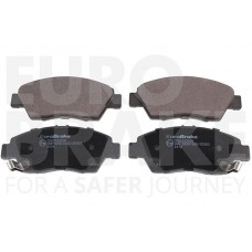 5502222626 EUROBRAKE Комплект гальмівних колодок дисковий гальм
