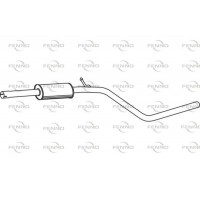 P1902 FENNO Середній глушник вихлопних газів