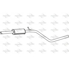 P1902 FENNO Середній глушник вихлопних газів