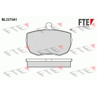 BL2275A1 FTE Комплект гальмівних колодок дисковий гальм