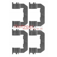 109-1719 METZGER Комплектуючі колодки дискового гальма