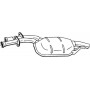 175-005 BOSAL Середній глушник вихлопних газів
