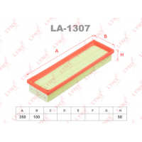 LA-1307 LYNXauto Повітряний фільтр