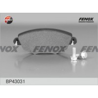 BP43031 FENOX Комплект гальмівних колодок дисковий гальм