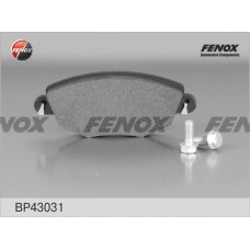 BP43031 FENOX Комплект гальмівних колодок дисковий гальм