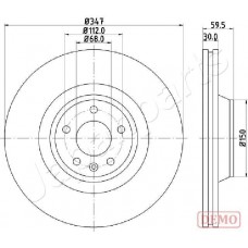 DI-0925C JAPANPARTS Гальмівний диск