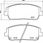 P 30 116 BREMBO Комплект гальмівних колодок дисковий гальм