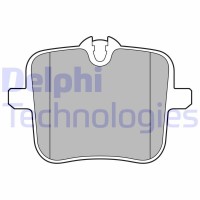LP3617 DELPHI КомплеК т гальмівних колодок, дискове гальмо