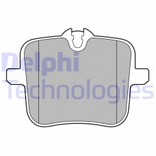 LP3617 DELPHI КомплеК т гальмівних колодок, дискове гальмо