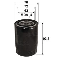586080 VALEO Масляний фільтр