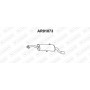 AR01073 VENEPORTE Глушник вихлопних газів кінцевий