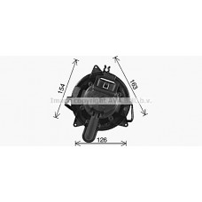 RT8676 AVA QUALITY COOLING Вентилятор салону