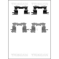 8105 131637 TRISCAN Комплектуючі колодки дискового гальма