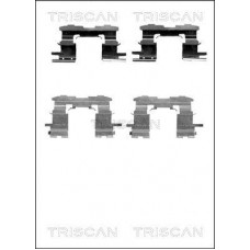 8105 131637 TRISCAN Комплектуючі колодки дискового гальма