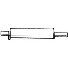 50450 SIGAM Середній глушник вихлопних газів