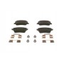 0 986 494 592 BOSCH Комплект гальмівних колодок дисковий гальм