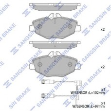 SP2194 Hi-Q Комплект гальмівних колодок дисковий гальм