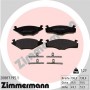 20887.195.1 ZIMMERMANN Комплект гальмівних колодок дисковий гальм
