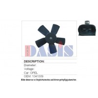 158280N AKS DASIS Вентилятор охолодження двигуна