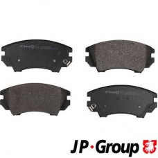 1263602410 JP GROUP Комплект гальмівних колодок дисковий гальм