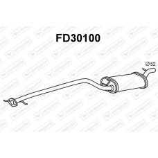 FD30100 VENEPORTE Предглушник вихлопних газів