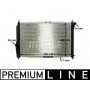 CR 1310 000P MAHLE Радіатор охолодження двигуна
