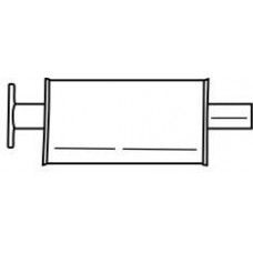 77402 SIGAM Середній глушник вихлопних газів