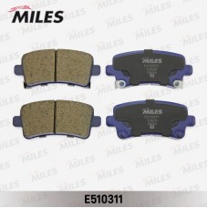 E510311 MILES КомплеК т гальмівних колодок, дискове гальмо