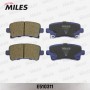 E510311 MILES КомплеК т гальмівних колодок, дискове гальмо