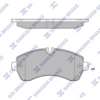SP1425 Hi-Q Комплект гальмівних колодок дисковий гальм