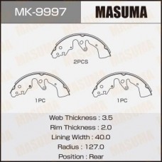MK-9997 MASUMA Комплект гальмівних колодок