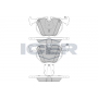 181685 ICER Комплект гальмівних колодок дисковий гальм