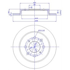 142.1566 CAR Гальмівний диск