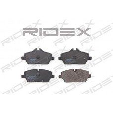 402B0138 RIDEX Комплект гальмівних колодок дисковий гальм
