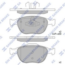 SP1623 Hi-Q Комплект гальмівних колодок дисковий гальм