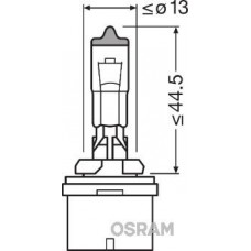 881 ams-OSRAM Лампа розжарювання, Основна фара