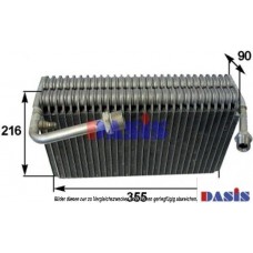 820001N AKS DASIS Випарник кондиціонера