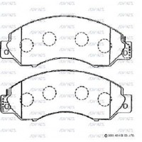 SN813P ADVICS Комплект гальмівних колодок дисковий гальм