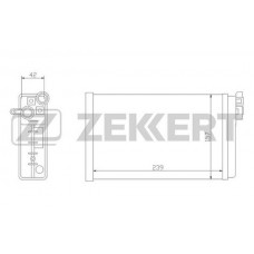 MK-5011 ZEKKERT Теплообмінник обігрів салону