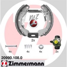 20990.108.0 ZIMMERMANN Комплект гальмівних колодок