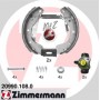 20990.108.0 ZIMMERMANN Комплект гальмівних колодок