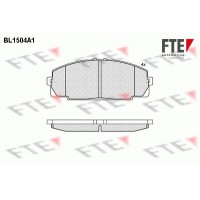 BL1504A1 FTE КомплеК т гальмівних колодок, дискове гальмо