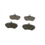 0 986 494 021 BOSCH Комплект гальмівних колодок дисковий гальм