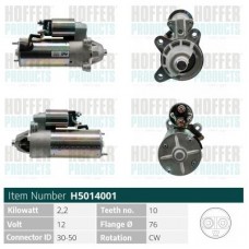 H5014001 HOFFER Стартер