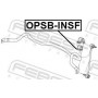 OPSB-INSF FEBEST Опора стабілізатора