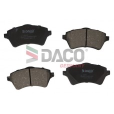 322012 DACO Germany Комплект гальмівних колодок дисковий гальм