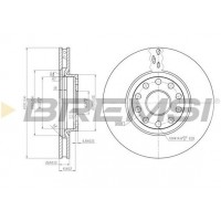 CD6802V BREMSI Гальмівний диск