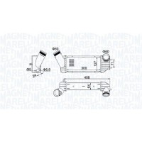 Интеркулер MAGNETI MARELLI 351319204340
